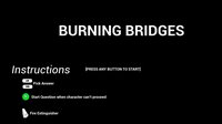 Burning Bridges (Global Game Jam 2020 Finish Game) screenshot, image №2288727 - RAWG
