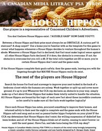 House Hippos: A Canadian Media Literacy PSA TTRPG screenshot, image №2906788 - RAWG