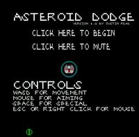 Asteroid Dodge screenshot, image №1137416 - RAWG