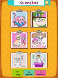 Kitty Cat Coloring Pages screenshot, image №961645 - RAWG