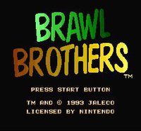 Brawl Brothers (1992) screenshot, image №761320 - RAWG