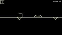 Infinite 2d line runner - avoid triangle obstacles - ready for release hypercasual game screenshot, image №1997109 - RAWG