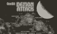 OneBit Demon Attack (Playdate) screenshot, image №3554452 - RAWG