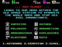 RED PLANET (ZX SPECTRUM) (POR 003) screenshot, image №1056438 - RAWG