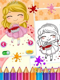 Sweet Little Girl Coloring Book Art Studio Paint and Draw Kids Game Valentine Day screenshot, image №1632711 - RAWG