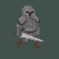 Knight Sprite - Pixel Set - Tile Set screenshot, image №1210448 - RAWG