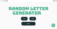 Random Letter Generator screenshot, image №2694566 - RAWG