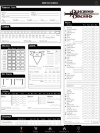 Real Sheet: D&D 3.0 Edition + Dice Table screenshot, image №1663757 - RAWG