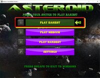Asteroid - - Accessible Game - Simple Control System screenshot, image №3338595 - RAWG