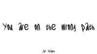 You Are On The Wrong Path! screenshot, image №2359331 - RAWG