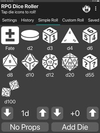 RPG Dice-Roller screenshot, image №2330162 - RAWG