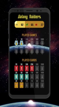 Galaxy Raiders Cards - offline space card game screenshot, image №2290822 - RAWG