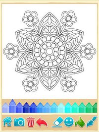 Mandala Coloring Pages screenshot, image №1555281 - RAWG