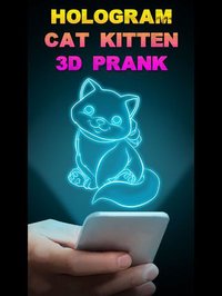 Hologram Cat Kitten 3D Prank screenshot, image №871499 - RAWG