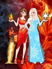 Ice queen vs Flame Princess screenshot, image №1857963 - RAWG