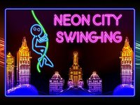 Neon City Swing-ing: Super-fly Glow-ing Rag-Doll with a Rope screenshot, image №1645614 - RAWG