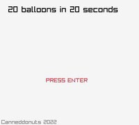 20 balloons in 20 seconds screenshot, image №3648698 - RAWG