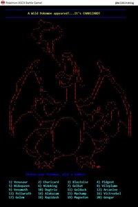 PKMN CMD Battle Game!: ASCII Version screenshot, image №2672156 - RAWG