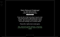 WebGL - Retro Rebound Challenge screenshot, image №1299025 - RAWG
