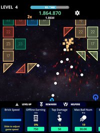 Cosmic Bricks - Idle Balls screenshot, image №1881992 - RAWG