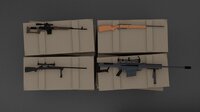 Ultimate weapons and scopes pack screenshot, image №2683670 - RAWG