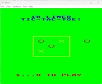 TIC-TAC-TOE (10 LINER) screenshot, image №3801002 - RAWG