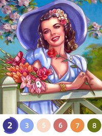 Flower Coloring Number Artbook screenshot, image №2567121 - RAWG