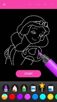 Learn To Draw Glow Princess screenshot, image №1380298 - RAWG