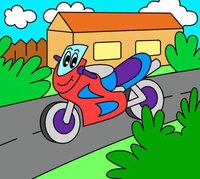 Coloring pages for children: transport screenshot, image №1386570 - RAWG