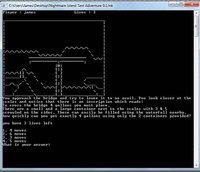 Nightmare Island Text Adventure screenshot, image №1069134 - RAWG
