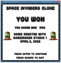 Space Invaders Clone (MetalSlug UFO) screenshot, image №3318763 - RAWG