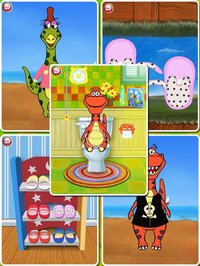 Dino Bath & Dress Up- Potty training game for kids screenshot, image №2305315 - RAWG