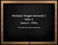 Soal Penilaian Tengah Semester 2 Kelas 2 - Tema 5 - PPKn screenshot, image №3284740 - RAWG