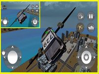 Floating Police Car Flying Cars – Futuristic Flying Cop Airborne flight Simulator FREE game screenshot, image №1647094 - RAWG
