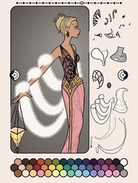 Erte Elegance Dress Up screenshot, image №1955213 - RAWG