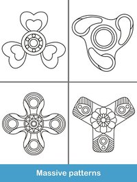 Fidget Spinner Coloring Books screenshot, image №1380768 - RAWG