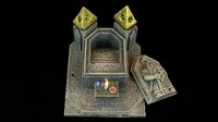 Dwarven Tomb with LED Candle and Pillars screenshot, image №2469184 - RAWG