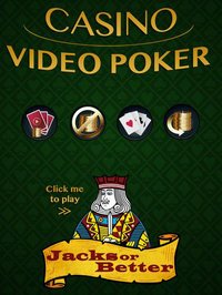 Casino Video Poker - Free Jacks or Better screenshot, image №953182 - RAWG