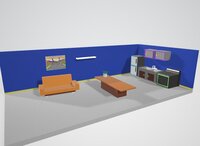 3d Model How Noobs Get By Living room asset screenshot, image №3224285 - RAWG