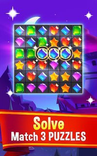 Mystic Gems: Magic Jewels Match3 screenshot, image №1475001 - RAWG