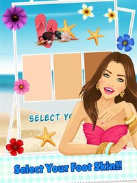 Holiday Toe Nails Spa Beautiful Princess Girls - Makeover And Games Dressup Nails Art & Polish screenshot, image №1632816 - RAWG