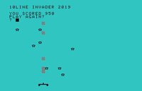 2019 10 Liner Game Contest - INVADER screenshot, image №2716987 - RAWG