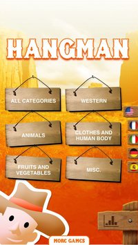 Hangman for kids - A classic Hangman game in 5 languages screenshot, image №949654 - RAWG