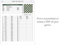 Chess Score Pad screenshot, image №2098104 - RAWG