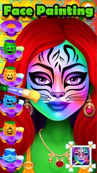 Halloween Girls MakeUp Makeover Party - Kids Games screenshot, image №1962046 - RAWG