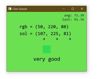 Color Guesser screenshot, image №3193361 - RAWG