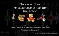 Gendered Toys: An Exploration of Gender Perception screenshot, image №1280672 - RAWG