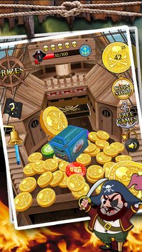 Kingdom Coins Pirate Booty Edition - Dozer of Coins Arcade Game screenshot, image №953269 - RAWG