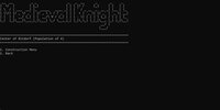 Medieval Knight screenshot, image №3412370 - RAWG