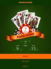 Poker Hacker - a brain training for Poker players screenshot, image №1792753 - RAWG